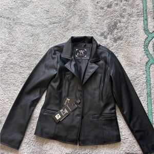 Black Women's Emporio Collezione Jacket NWT